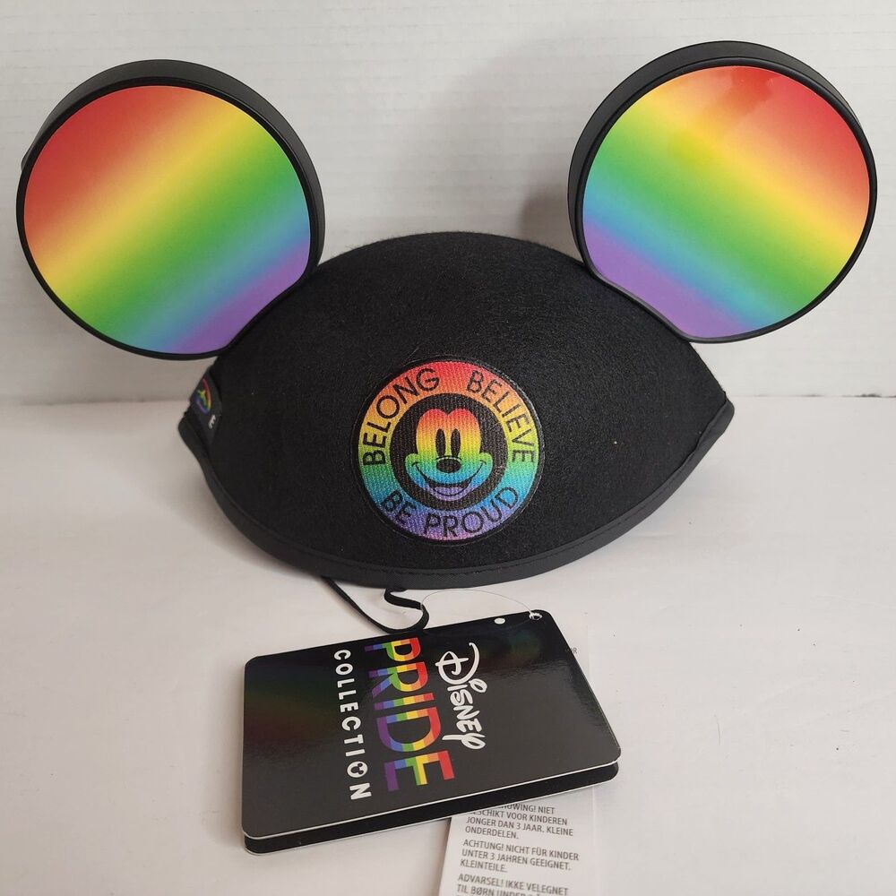 NEW 2022 Disney PRIDE Mickey Ear Hat 2022 (Retired Design)